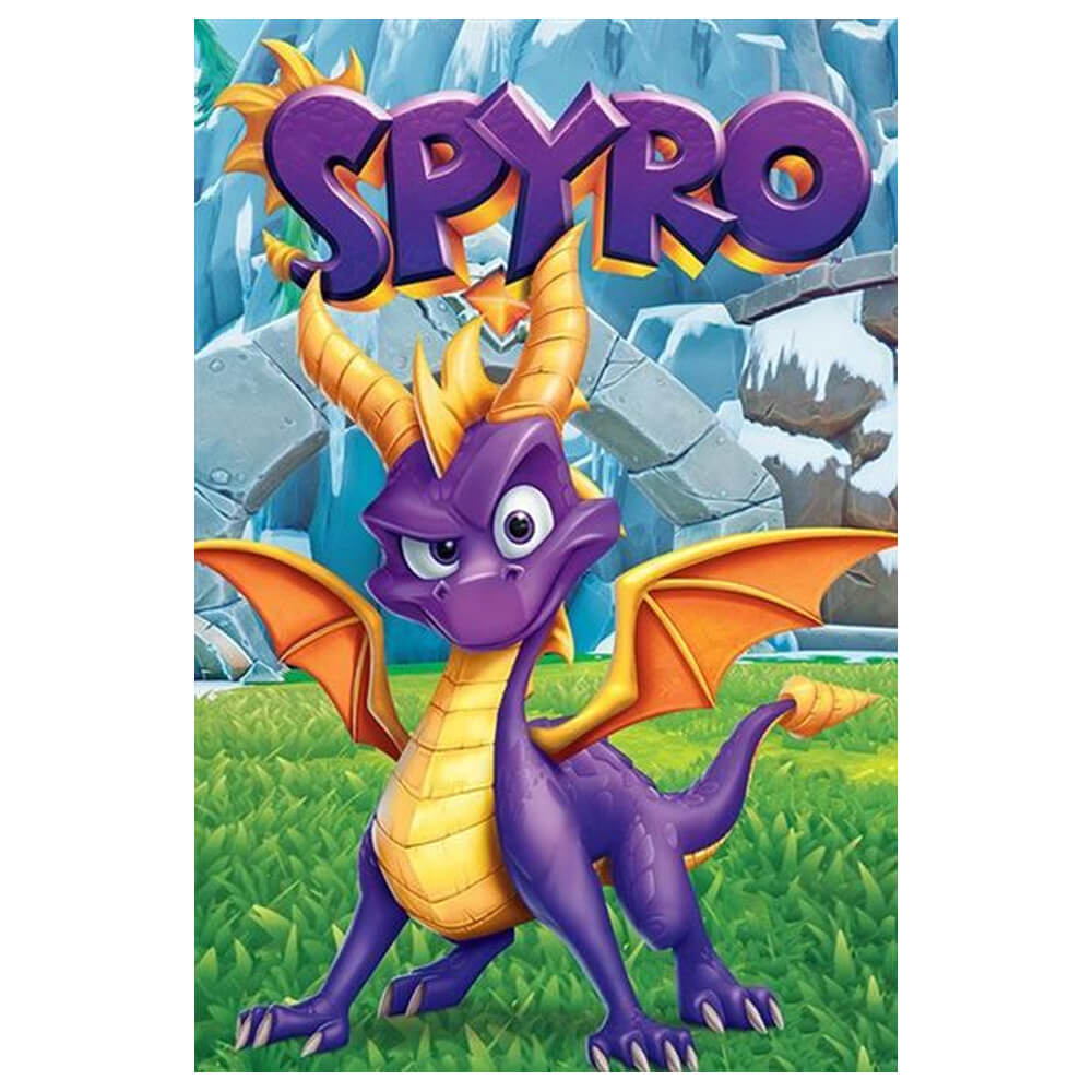 Affiche de trilogie royée spyro