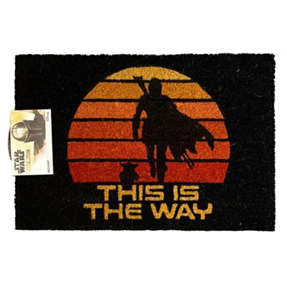 Star Wars The Mandalorian This is the way Doormat