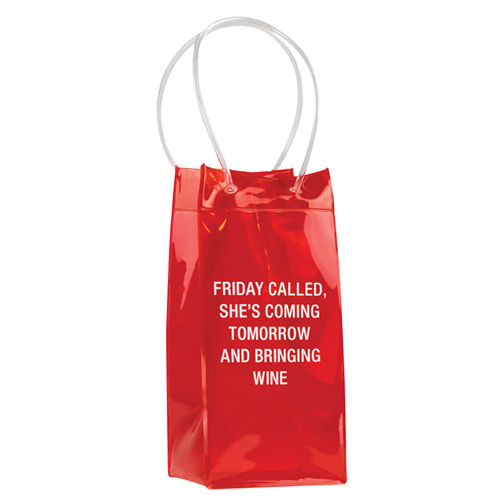 Dì cosa tote in PVC Wine