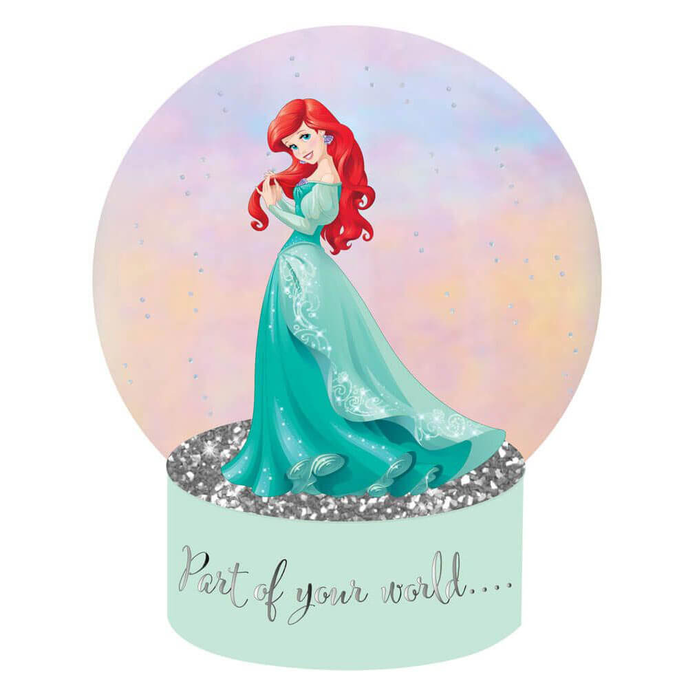 Disney Princess Christmas Snowglobe