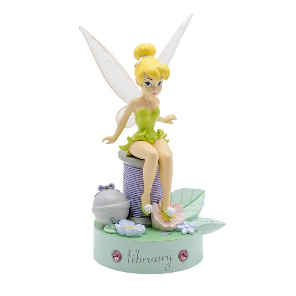 Escultura de birthstone bell tinker bell