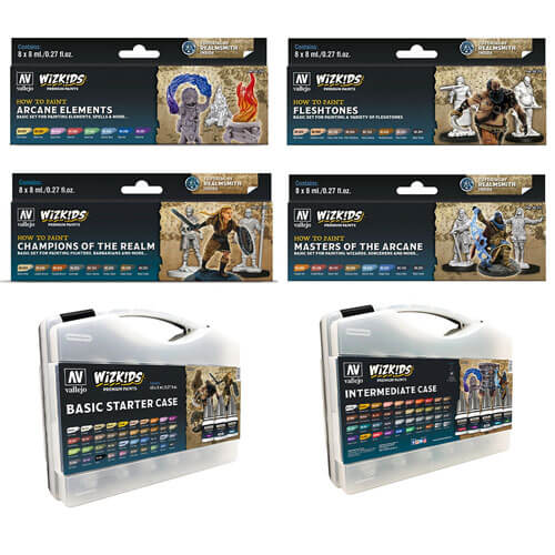 Vallejo Wizkids Premium Paint Set