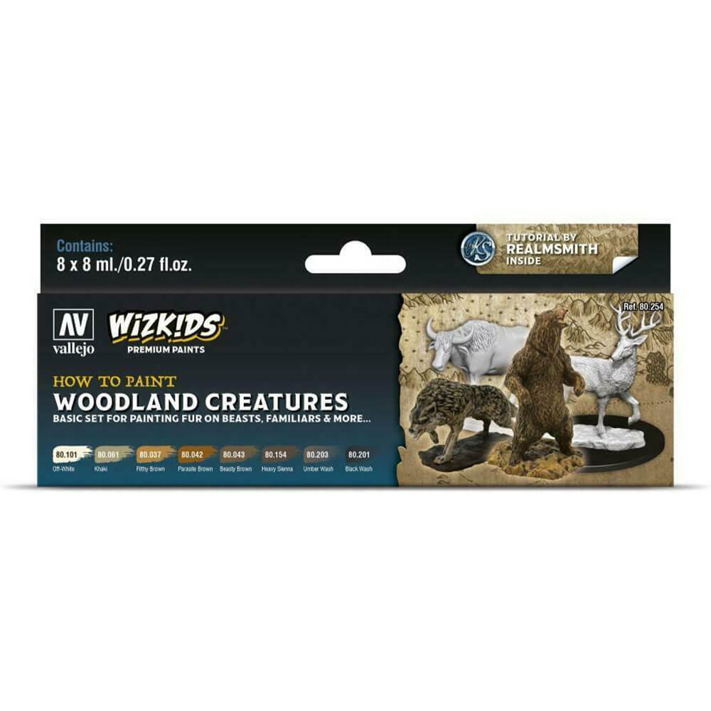 Conjunto de tinta premium de Vallejo Wizkids