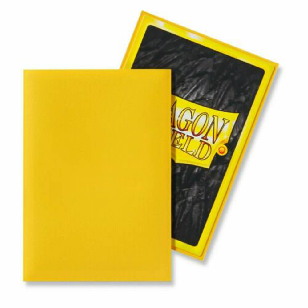 Dragon Shield Yellow Protective Sleeves Box of 100