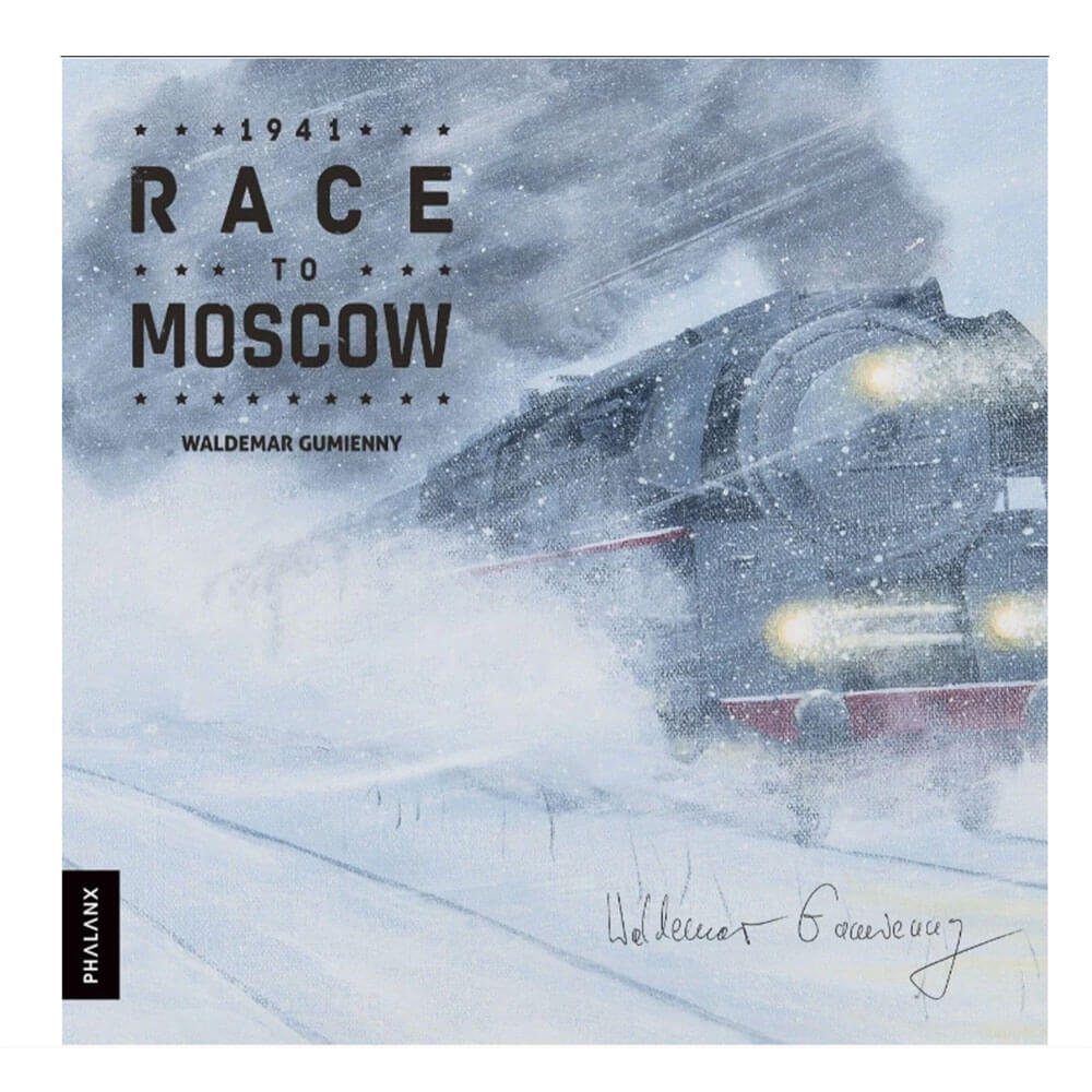 1941 Race to Moscou Game Board