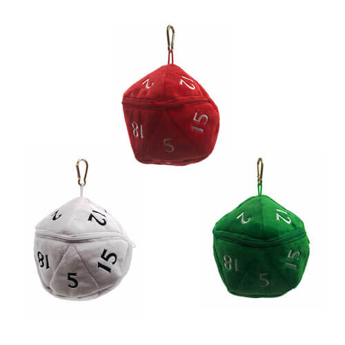 Dungeons & Dragons D20 Plush Dice Bag