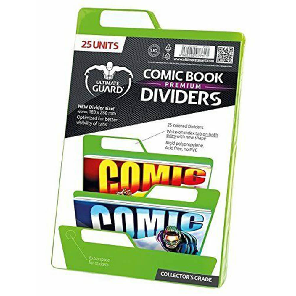 Ultimate Guard Premium Comic Book Divishers 25pk