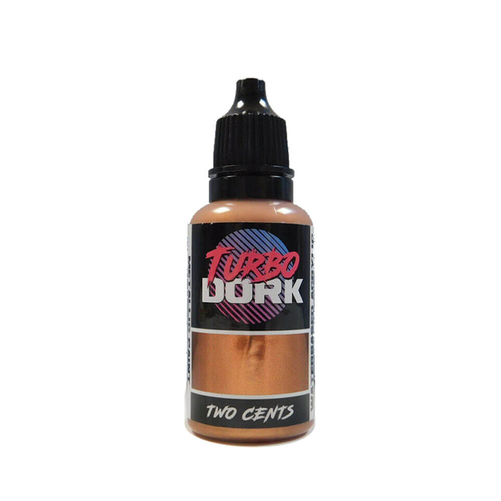 Pintura acrílica metálica turbo dork 20 ml de botella