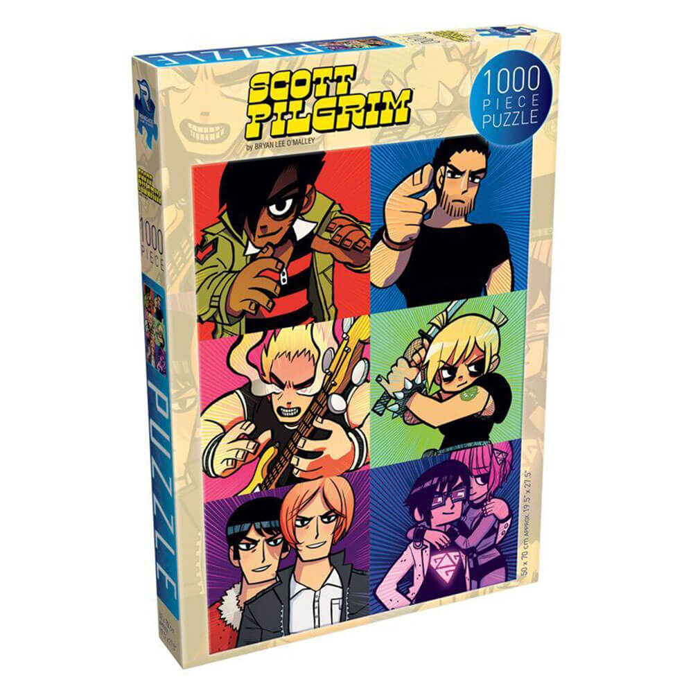 Scott Pilgrim Jigsaw quebra -cabeças