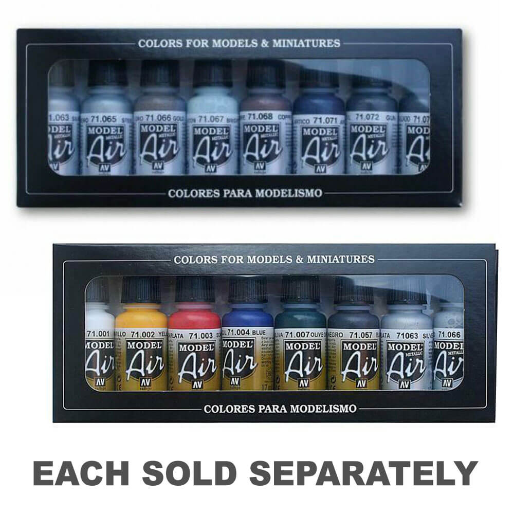 Vallejo Model Air Paint Set of 8 Colour