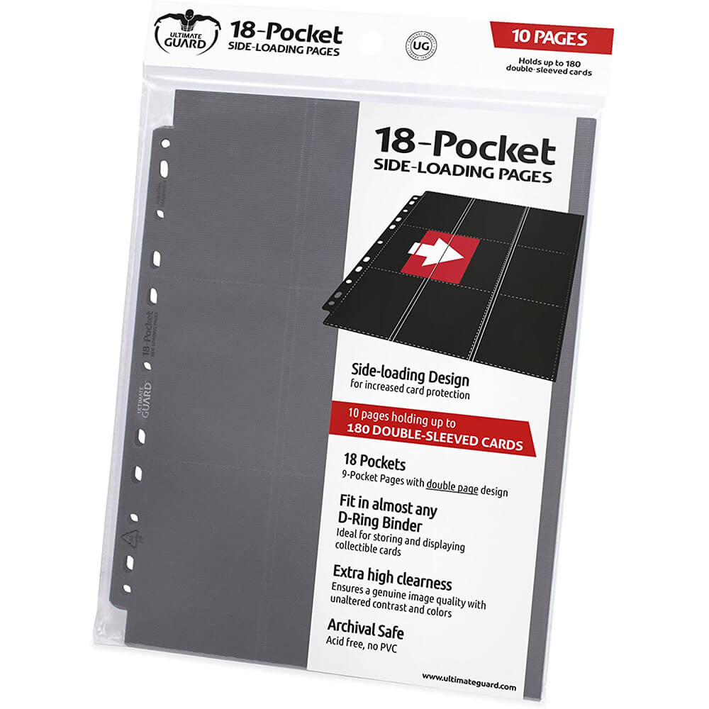 Ultimate Guard 18 Pocket Pages Side Loading