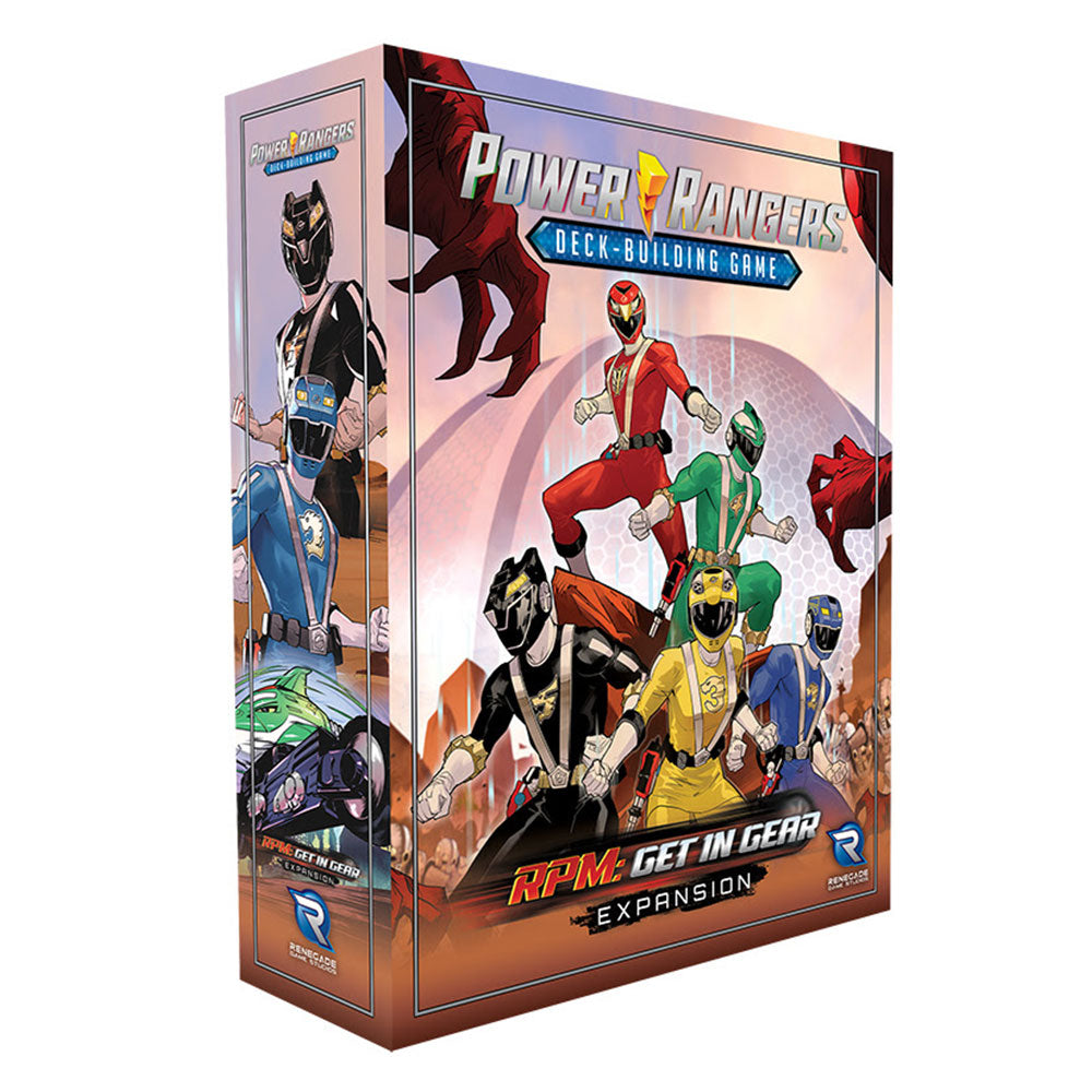  Power Ranger Deck-in-Bauspiel