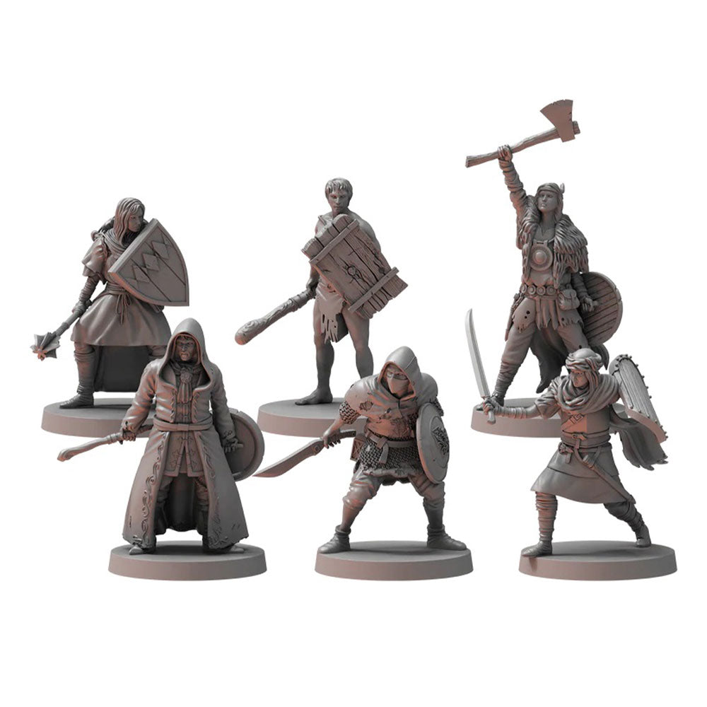 Dark Souls RPG Unkindled Heroes Miniatur-Set