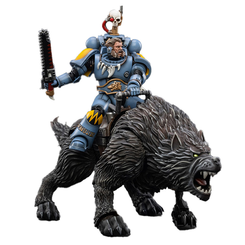 Space Wolves Thunderwolf Cavalry 1/18 Figura