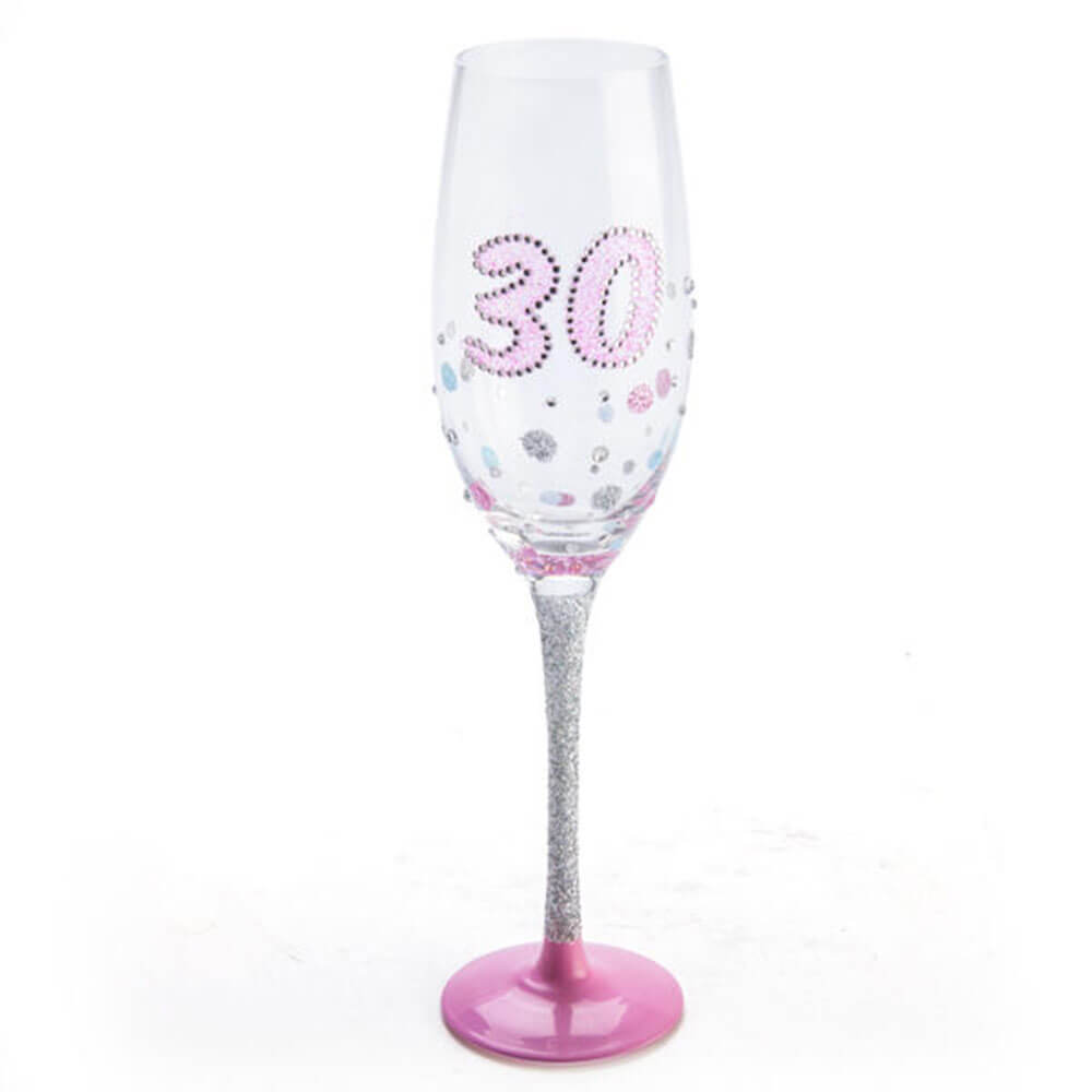 Verjaardag Sparkle Champagne Flute