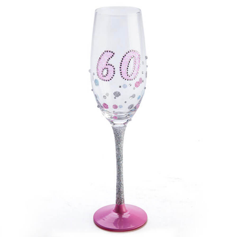 Fødselsdag Sparkle Champagne Flute