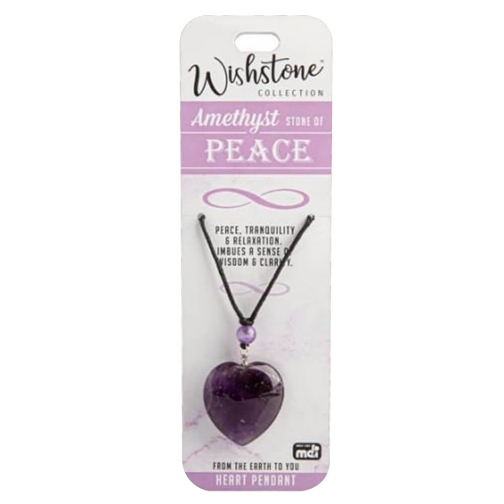 Coleção Wishstone Pingente de Amethyst Heart