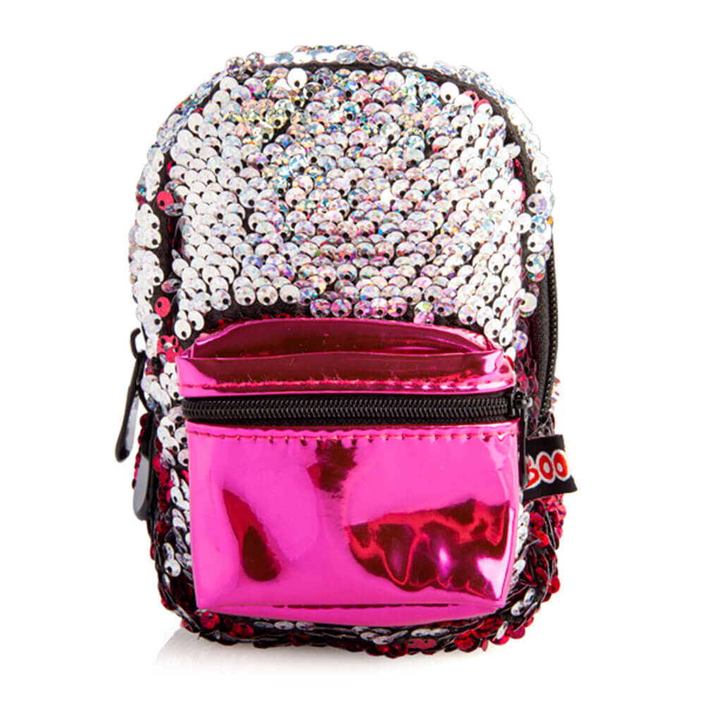 Fuchsia Sequins BooBoo Backpack Mini