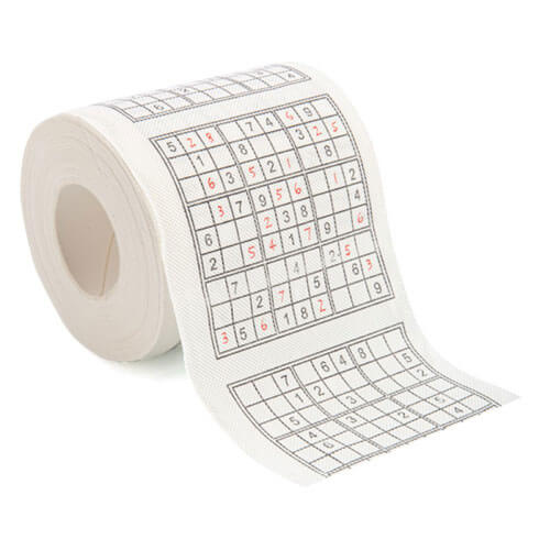 Sudoku Toilet Paper