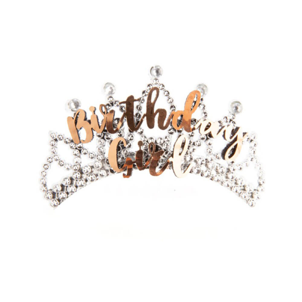 Alandra Rose Gold och Silver Tiara