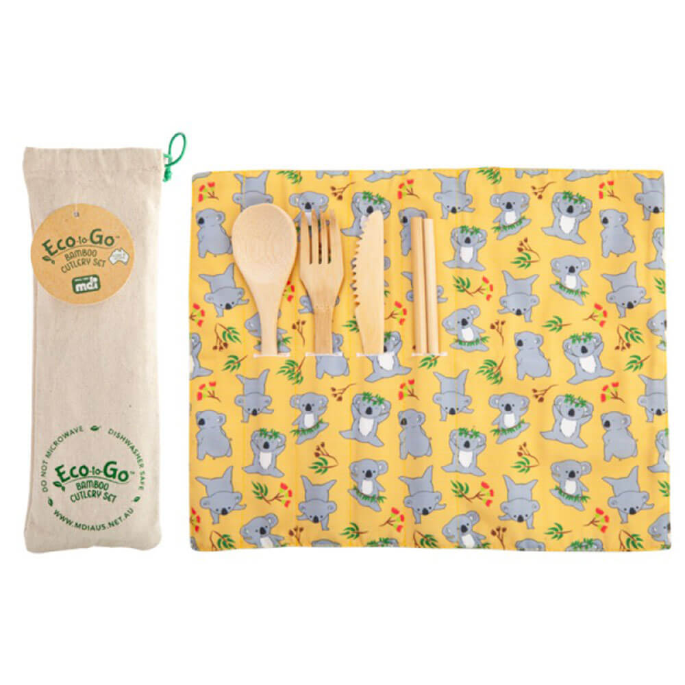 Eco-to-go bamboe bestek set