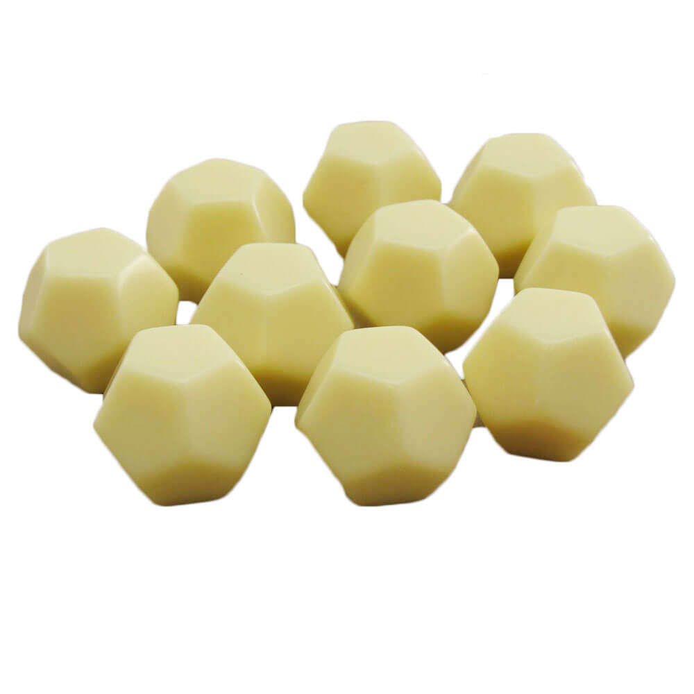 Chessex D12 Dice en blanc (10 / sac)