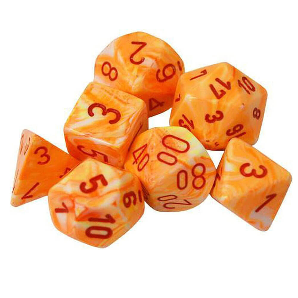 Conjunto festivo poliédrico de 7-moros de Chessex