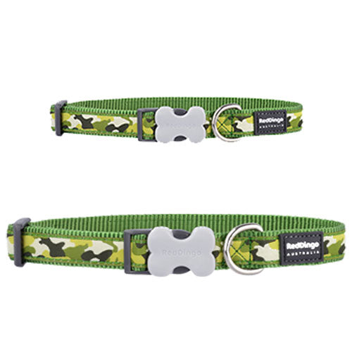 Camouflage Dog Collar (Green)