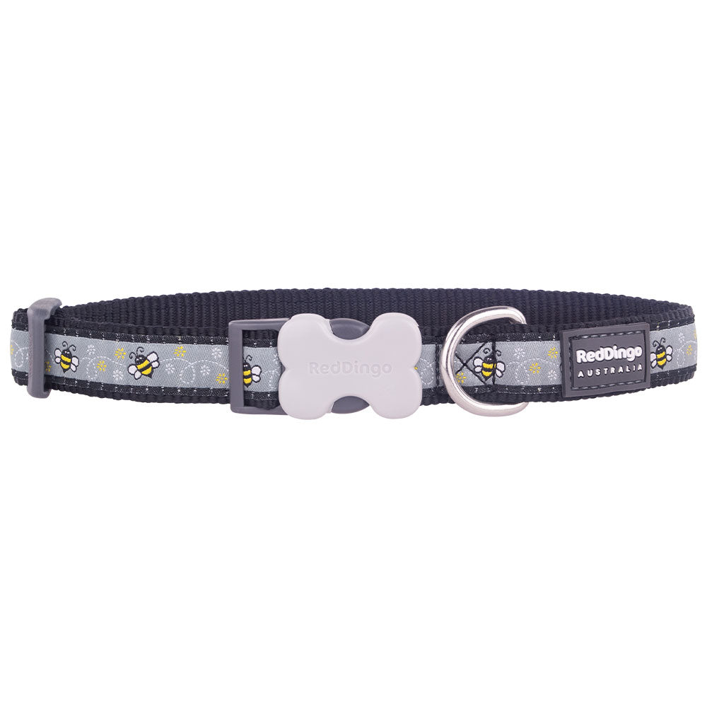 Collier de chien Bumble Bee (noir)