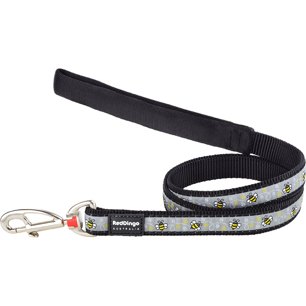 Bumble Bee Dog Lead (preto)