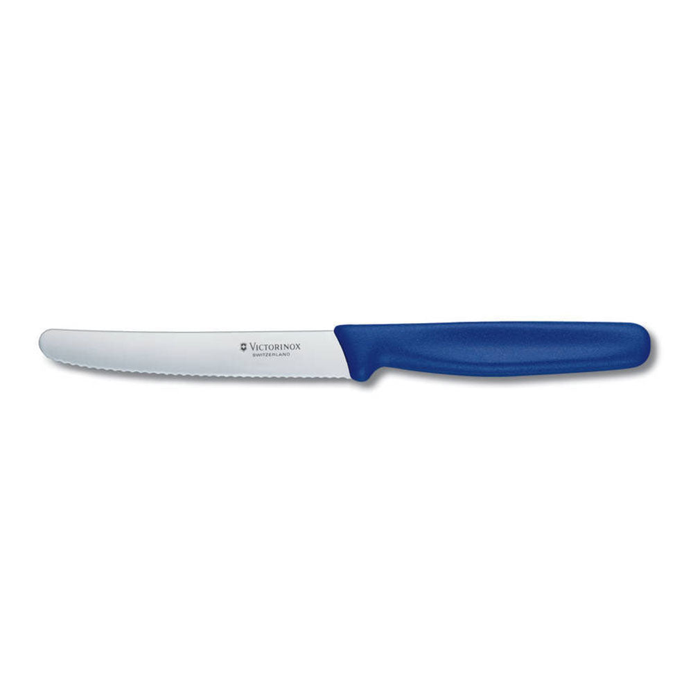 Rund tips Wavy edgesteak & tomatkniv 11cm