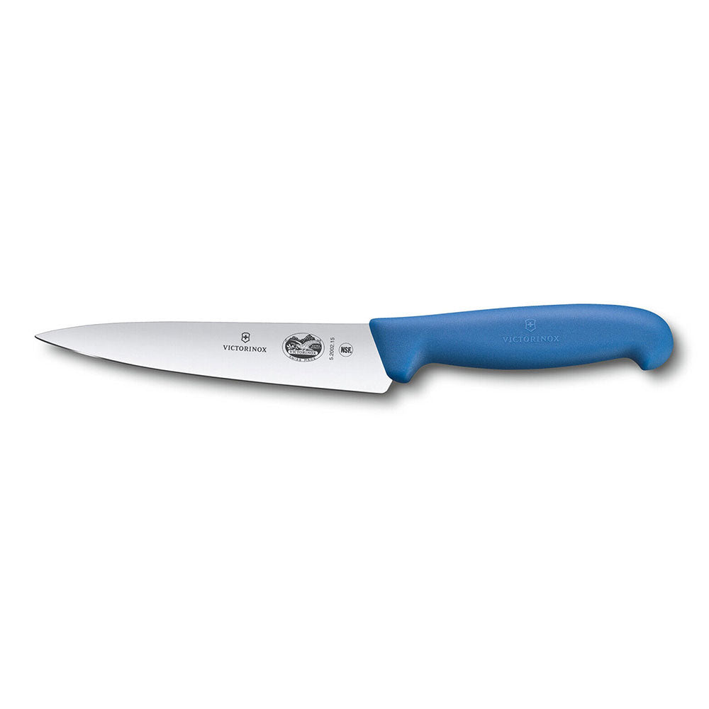  Victorinox Cooks Tranchiermesser Fibrox-Griff (blau)