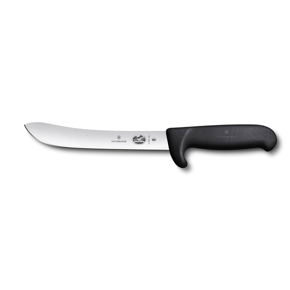 Fibrox säkerhet näsa tung styv slaktare kniv 18 cm