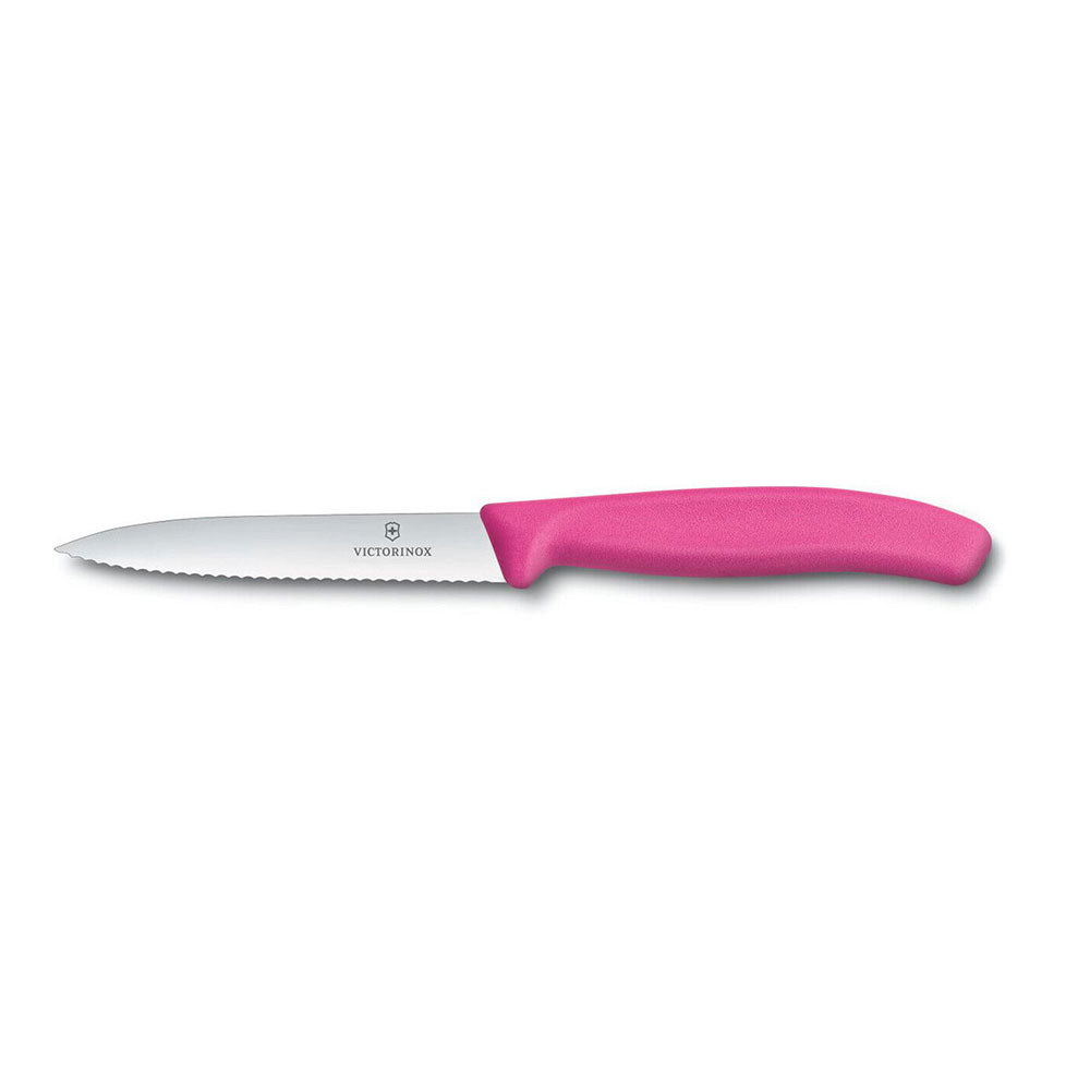  Victorinox Swiss Classic Schälmesser mit Wellenschliff, 10 cm