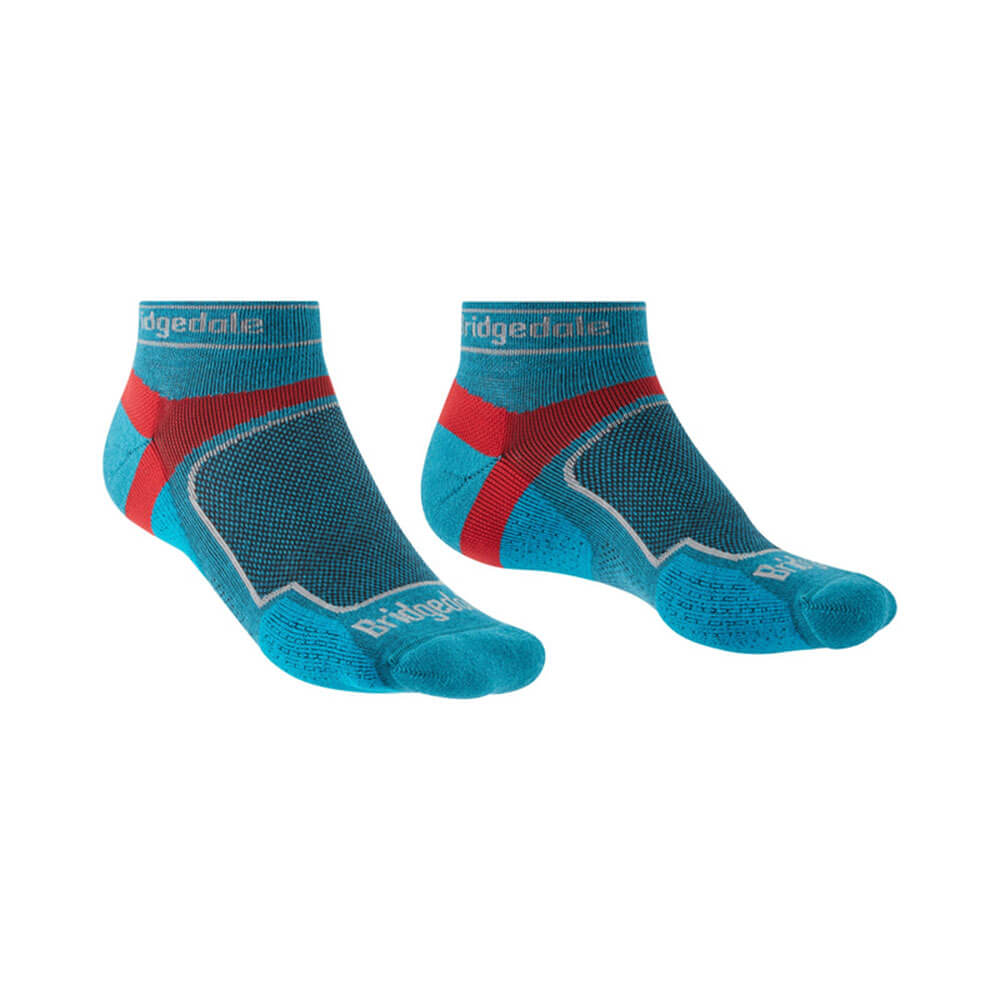 Chaussettes basses de CoolMax Sport pour hommes (bleu)