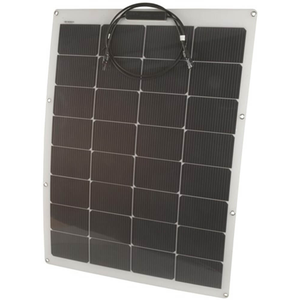 12V semi -fleksibelt solcellepanel m/ DF -teknologi