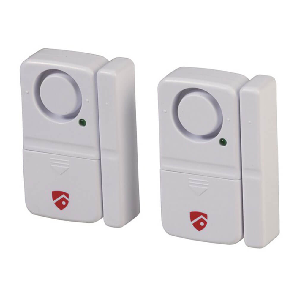 Window & Door Entry Alarm Twin Pack (110dB 4XLR44)