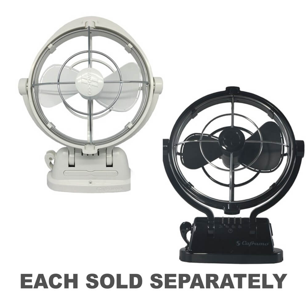 Sirocco Gimbal Fan 7" 3-Speed (12-24VDC)