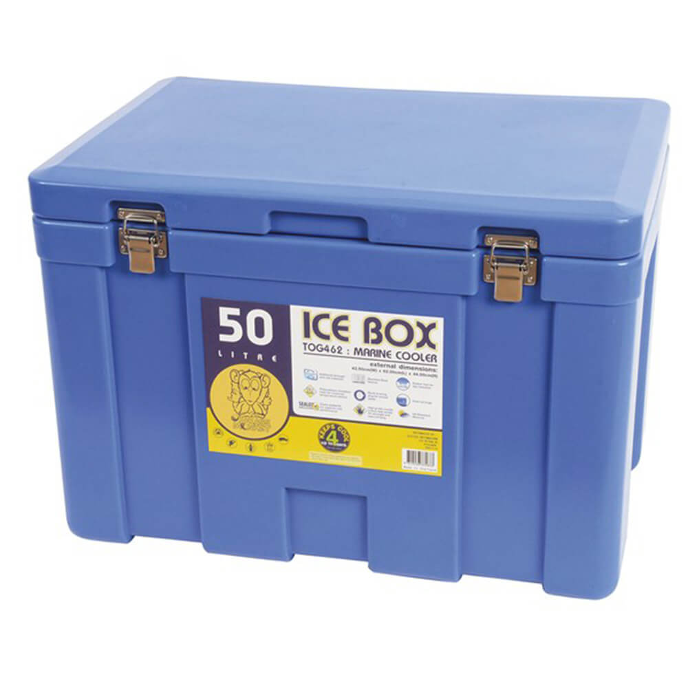 Caja de hielo marino azul súper eficiente