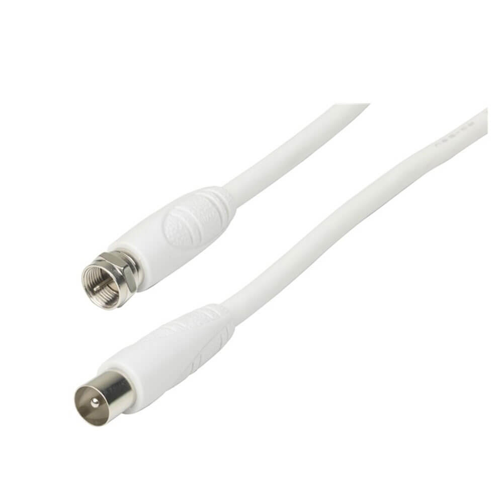 Plugue do tipo F para TV Coaxial Plug Cable 1.5m