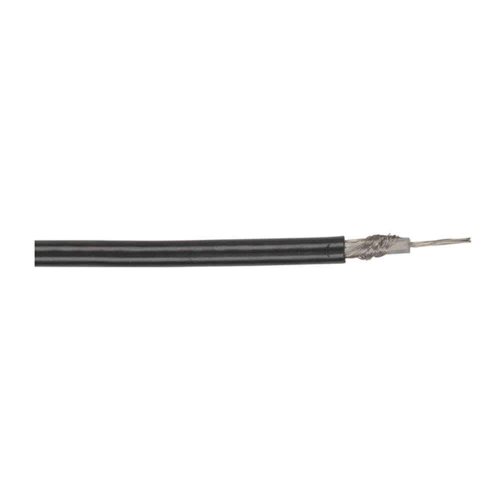 Cable coaxial 50 ohmios negros (100m)