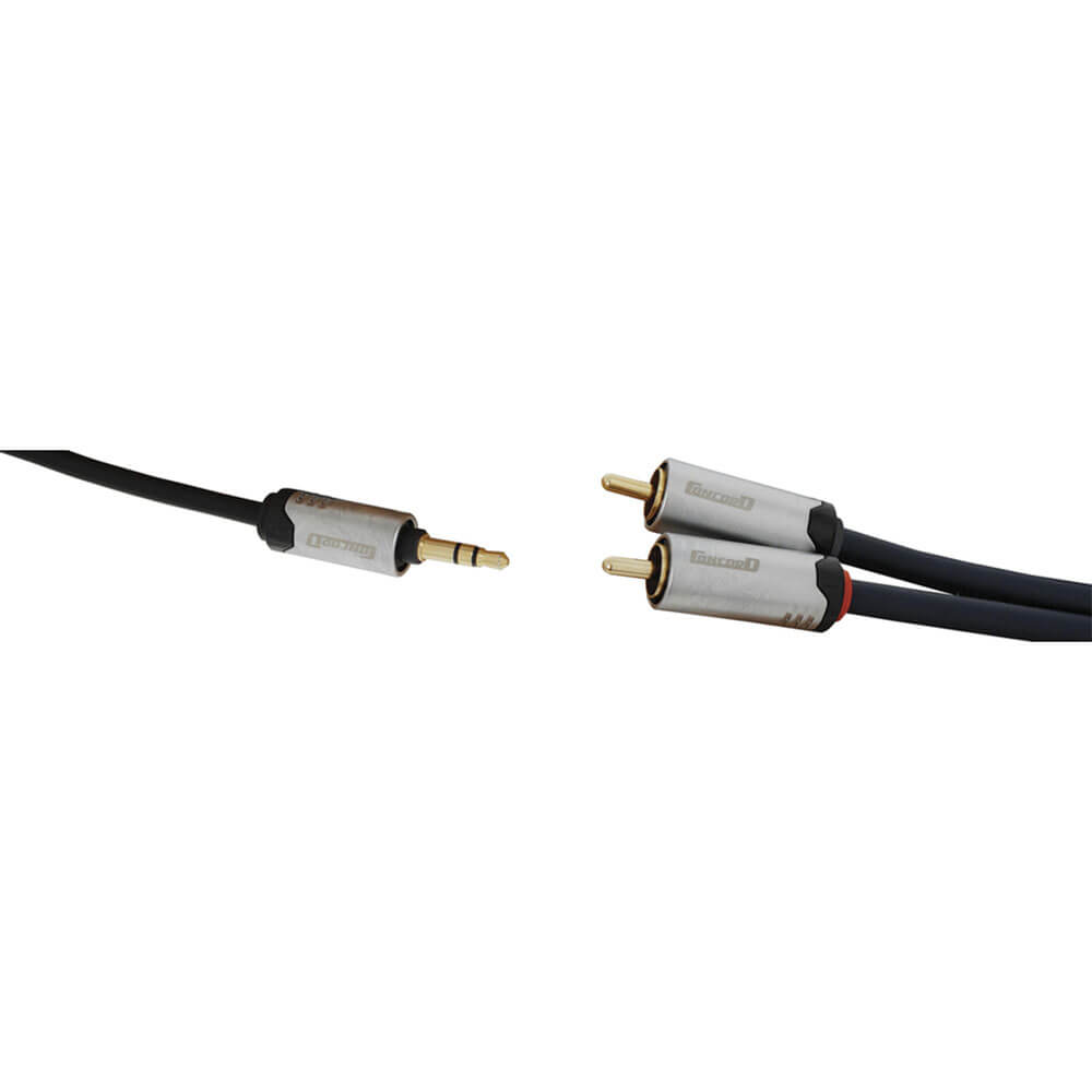 Wtyczka stereo Concord 3,5 mm do 2 wtyczek RCA