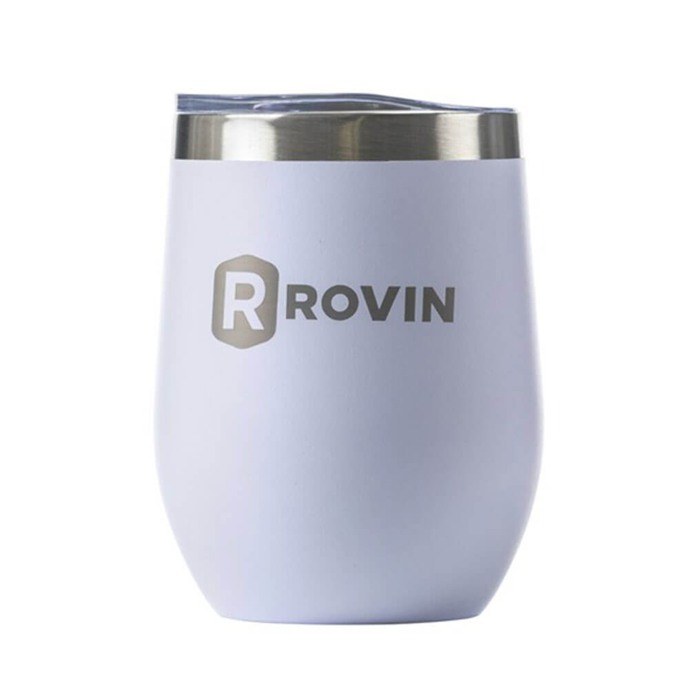 Rovin roestvrijstalen beker met deksel (350 ml)