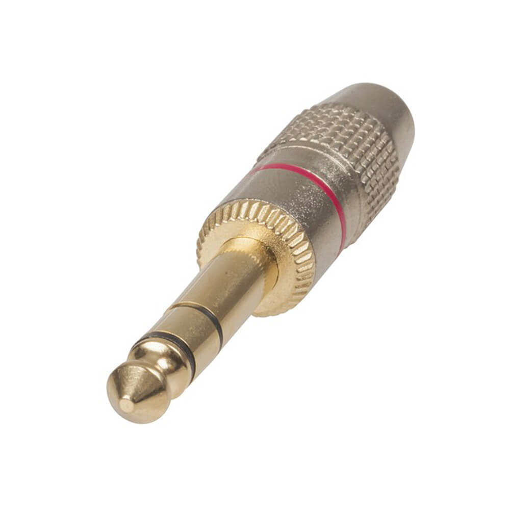 Pro Stereo Plug 6,5 mm (goud)