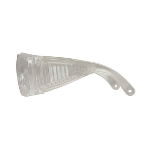 Wrap-around Clear Safety Glasses