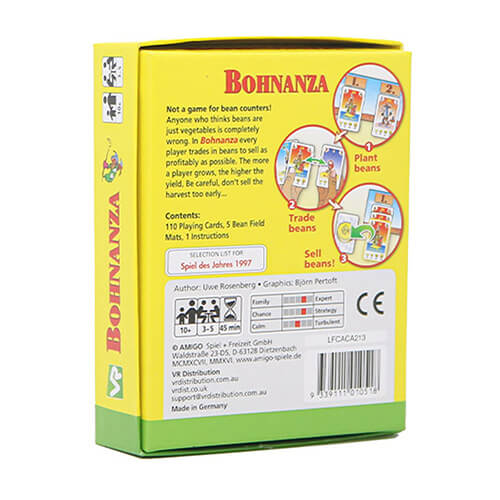 Bohnanza til Bean Strategy Game