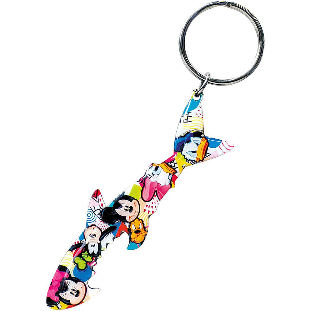 Abridor de botellas de peltre de Keyring Mickey Mouse