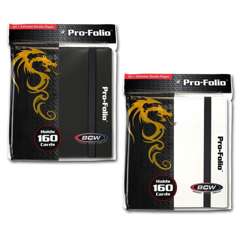 BCW Pro Folio Binder 4 Pocket