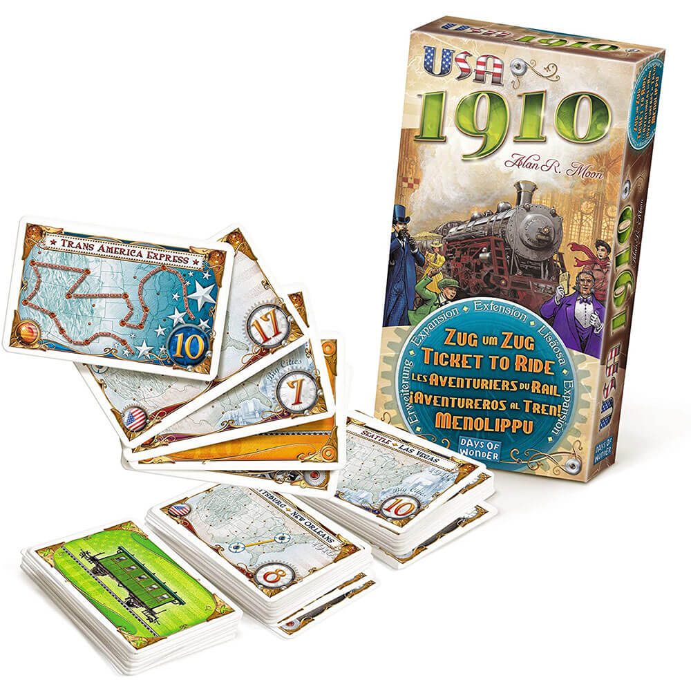 Ticket to Ride USA 1910 Expansion