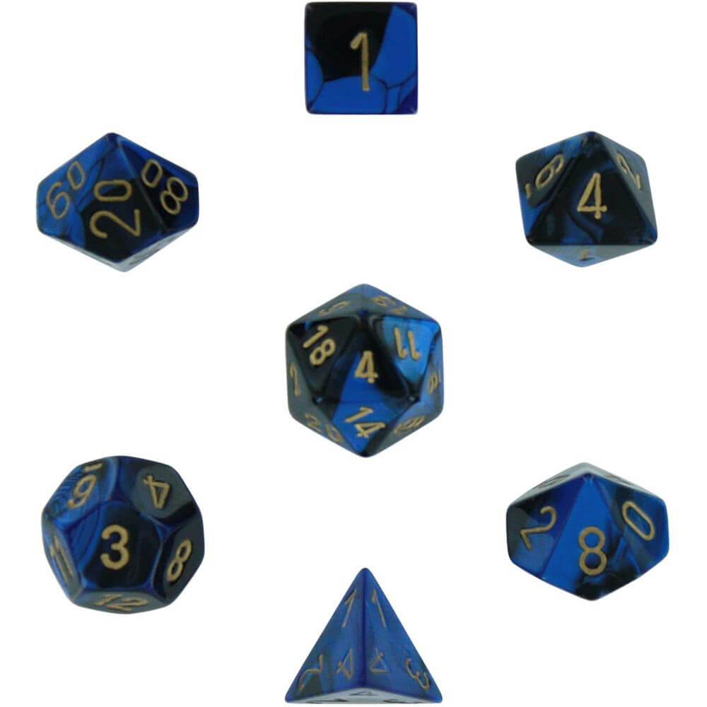 D7 Definir Dice Gemini Poly (7 Dados)